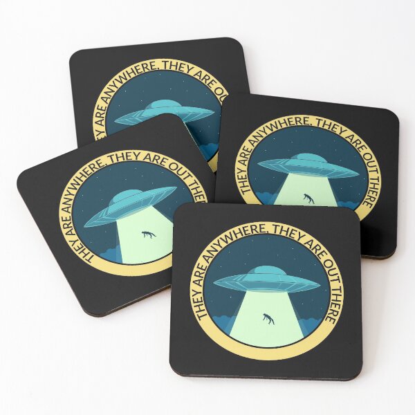Item preview, They are anywhere - they are out there - Flying Saucers designed and sold by Arva-Designs.