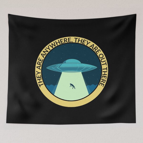 Item preview, They are anywhere - they are out there - Flying Saucers designed and sold by Arva-Designs.