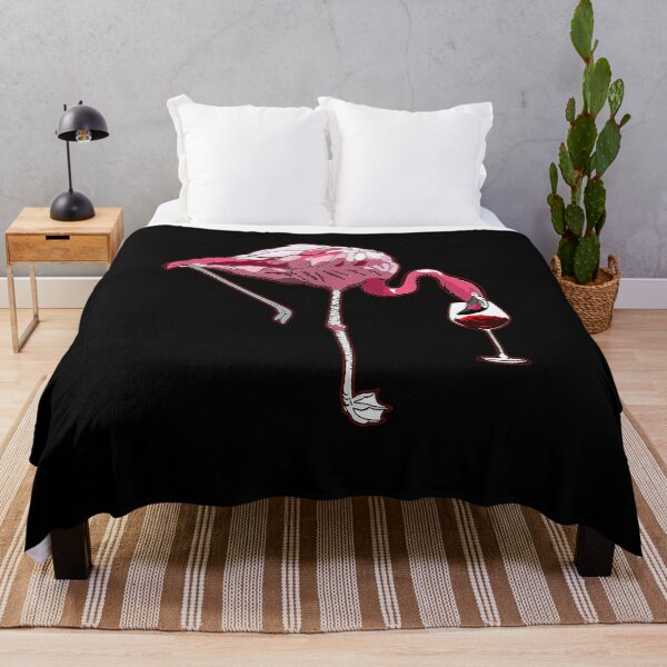 Item preview, Flamingo Wine Tasting Humor Drinking designed and sold by Colleen206.