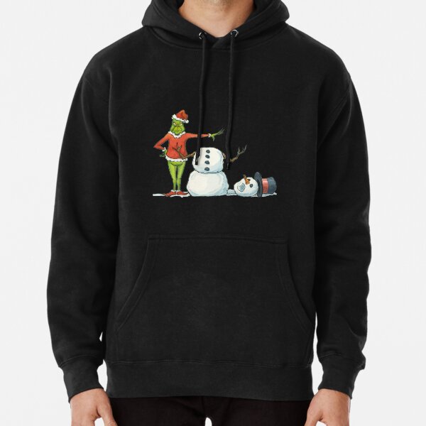 Snowman Christmas santa Pullover Hoodie