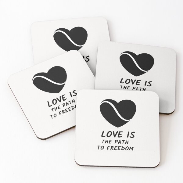 Item preview,  Love is the Path to Freedom  designed and sold by TeesKeeper.