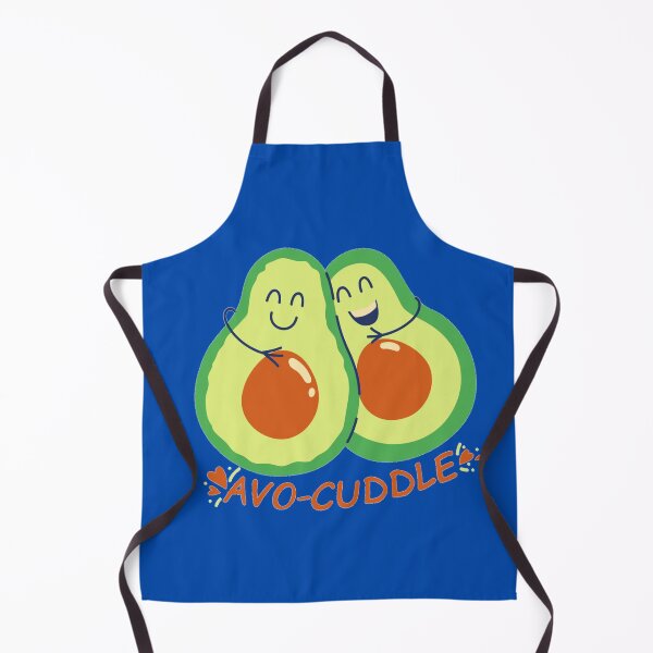 Item preview, Cute Avocados Hugging - Funny (Cartoon Blue) designed and sold by iamwowie.