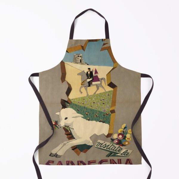 Item preview, retro classic ENIT Sardegna poster designed and sold by CorasPosters.