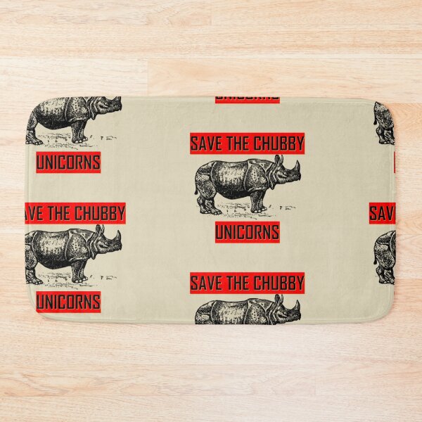 Item preview, SAVE THE CHUBBY UNICORNS  designed and sold by Dahani-mo.