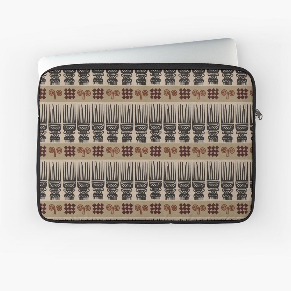 African Fabric Laptop Sleeve