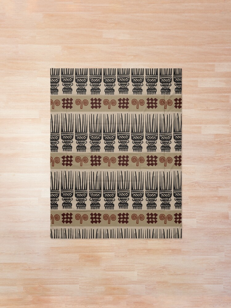 Alternate view of African Fabric Comforter