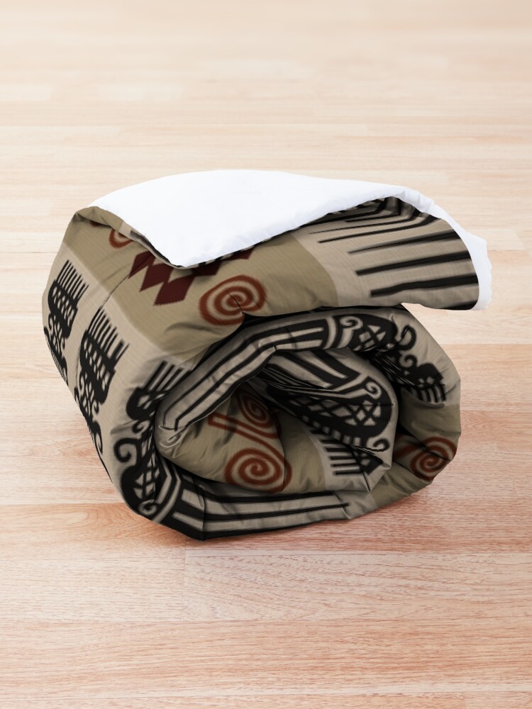 Alternate view of African Fabric Comforter