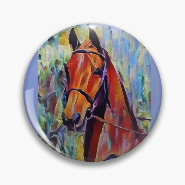 Item preview, Proud Horse Impressionist Style Art Equestrian "Copper" designed and sold by TeeThePeople.