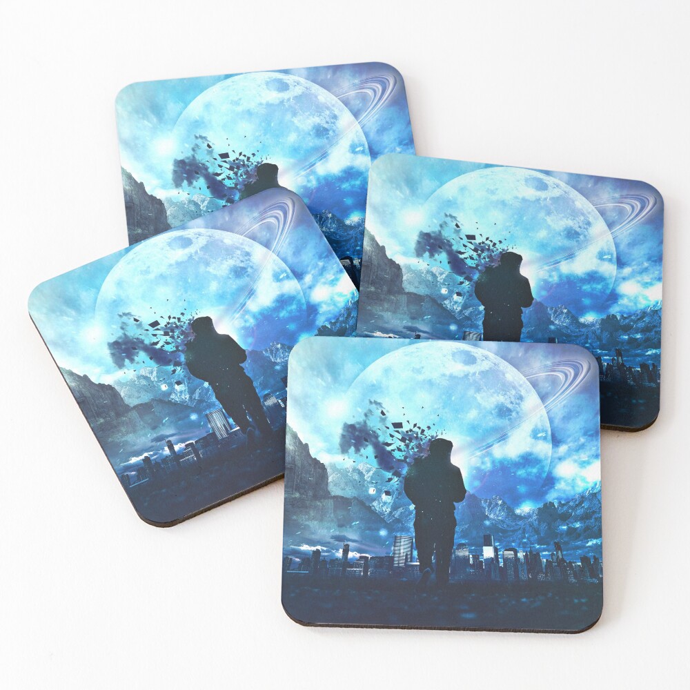 Item preview, Coasters (Set of 4) designed and sold by KindaFun.