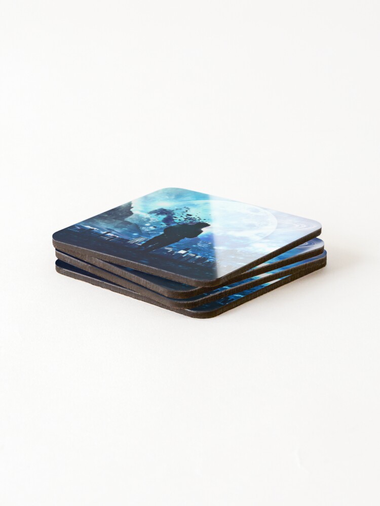 Thumbnail 4 of 5, Coasters (Set of 4), Dissolve designed and sold by KindaFun.