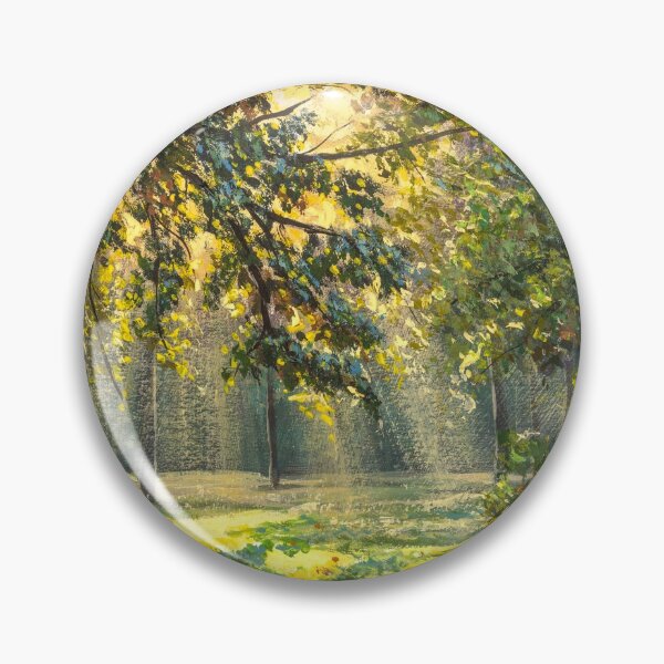 Item preview, Magic light in natural park modern fine art designed and sold by rybakowvalery.