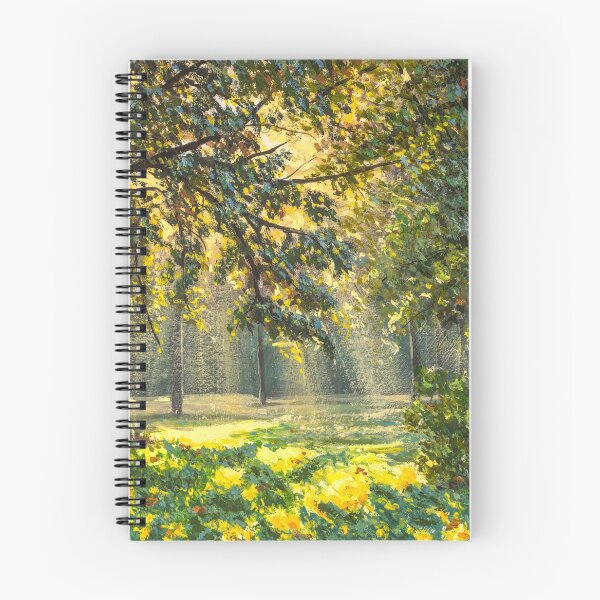Item preview, Magic light in natural park modern fine art designed and sold by rybakowvalery.
