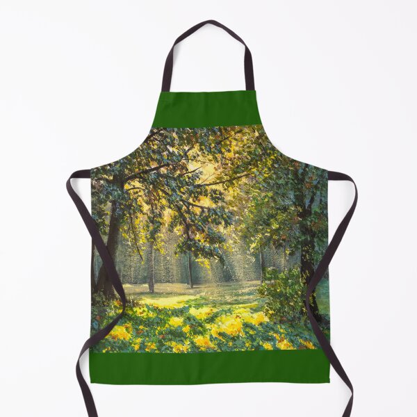 Item preview, Magic light in natural park modern fine art designed and sold by rybakowvalery.