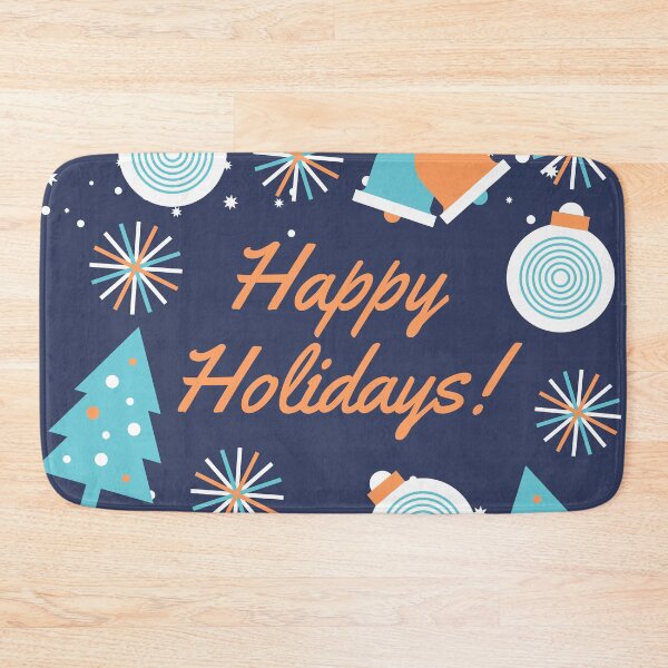 Item preview, happy holidays winter theme designed and sold by DawnOfHope.