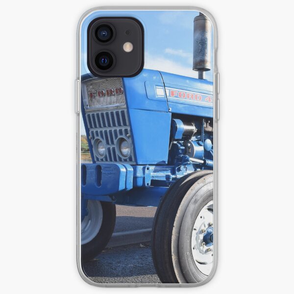 Ford 4000 Tractor by Four Wheeled Farming iPhone Soft Case