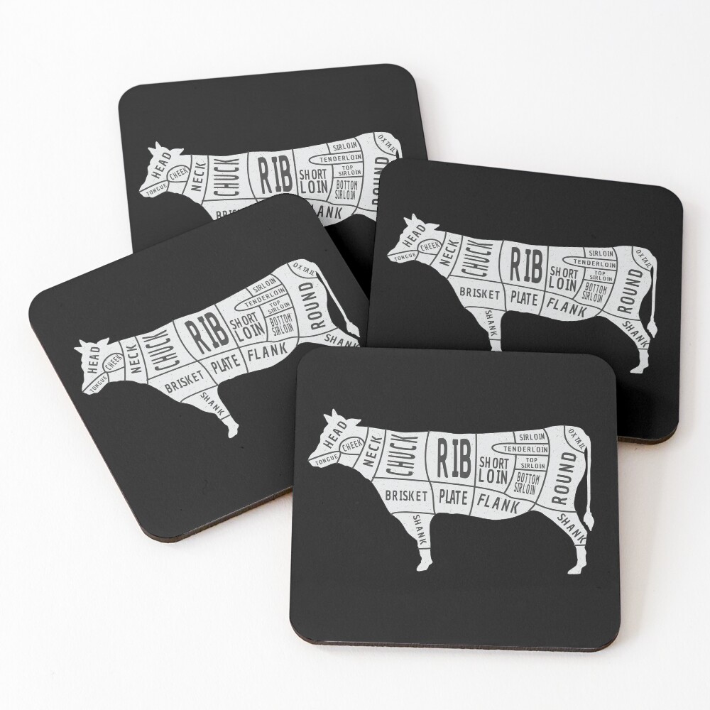 Item preview, Coasters (Set of 4) designed and sold by ProtonProject.