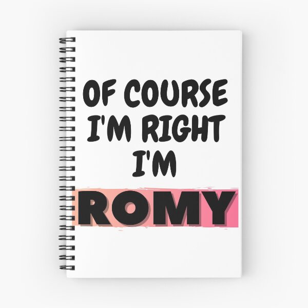 Item preview, Of course I'm right I'm Romy designed and sold by Vibing-Right.