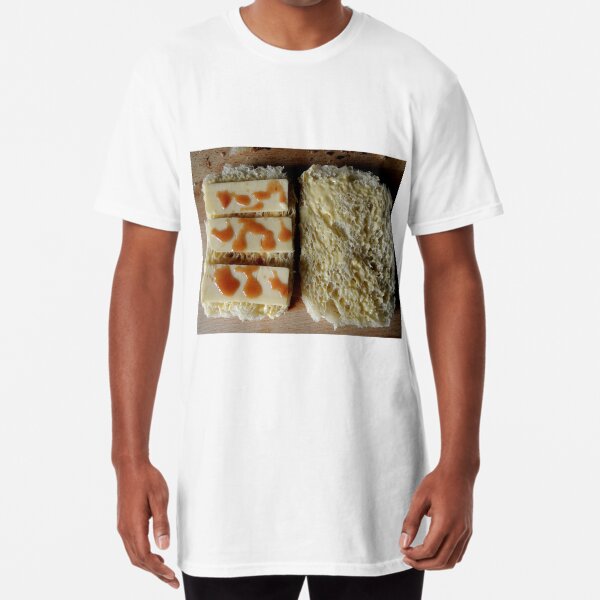 Bread, cheese and chili sauce Long T-Shirt