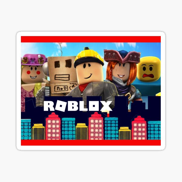 Roblox Image Stickers Redbubble - roblox christmas wrapping song id