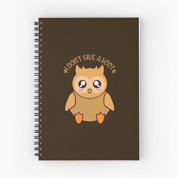 Item preview, I dont give a hoot Kawaii owl designed and sold by KawaiiPark.