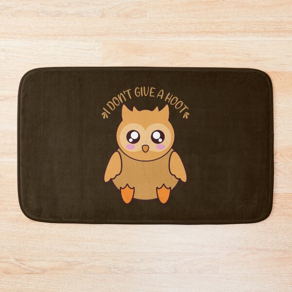 Item preview, I dont give a hoot Kawaii owl designed and sold by KawaiiPark.
