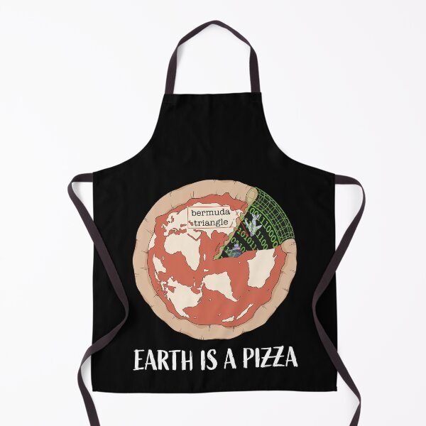 Item preview, Flat Earth is a Pizza Bermuda Triangle Matrix designed and sold by FalkDania.
