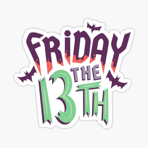 Item preview, Friday the 13th  designed and sold by ThePrintCrafty.