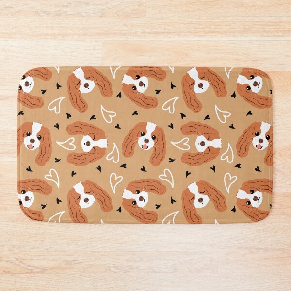 Item preview, Cute Cavalier King Charles Spaniel Emoji designed and sold by Lulupainting.