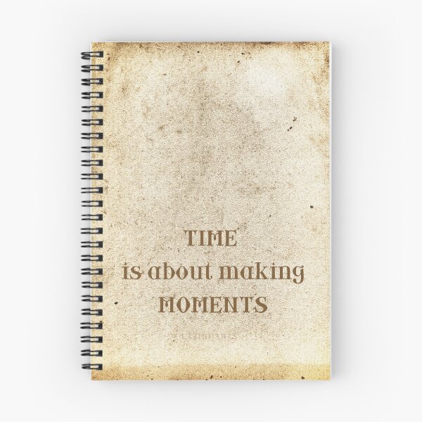 Item preview, Quote about time Clock - TIME is about making MOMENTS designed and sold by LaziniArts.