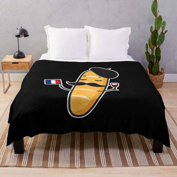 Item preview, French Baguette Holding A French Flag And Wine Glass designed and sold by Colleen206.