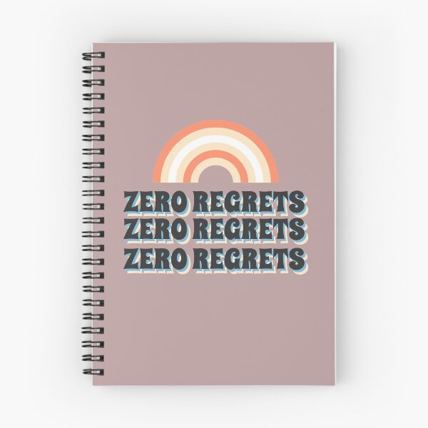 Item preview, Zero Regrets designed and sold by MerchBulk.