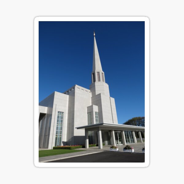 Preston Temple, Good Friday, 2014 Sticker
