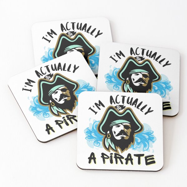 Item preview, I am Actually A Pirate, Holidays gift for Pirate Lovers designed and sold by AmazingEcraft.