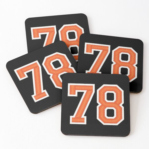 Item preview, Sports Number 78 Jersey seventy-eight Orange designed and sold by elhefe.