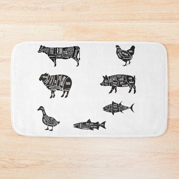 Item preview, Butcher's Guide Sticker Pack designed and sold by ProtonProject.