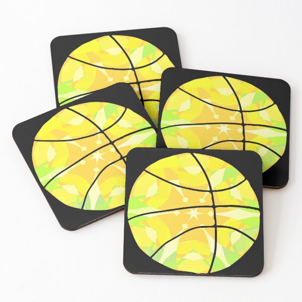 Item preview, Golden Kaleidoscope Basketball Gift designed and sold by Chubuter.