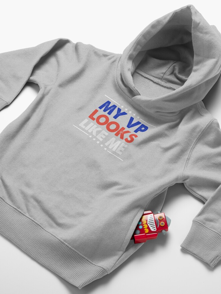Alternate view of My VP Looks Like Me Toddler Pullover Hoodie