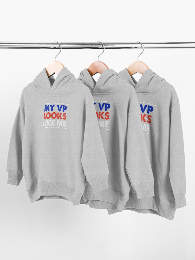 Alternate view of My VP Looks Like Me Toddler Pullover Hoodie