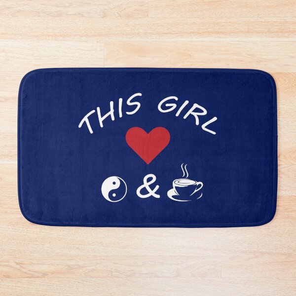 Item preview, This Girl Loves Yin Yang & Coffee. Perfect acupuncture gift for those that love acupuncture! designed and sold by almeapparel.