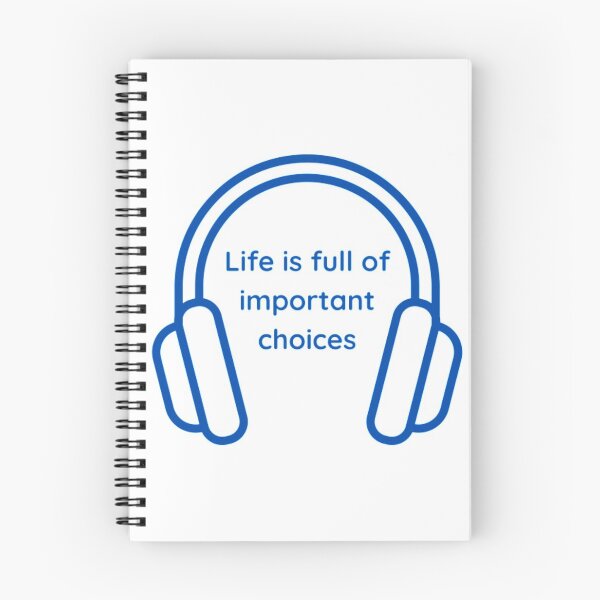 Item preview, Life Is Full of Important Choices designed and sold by ObiPrints.