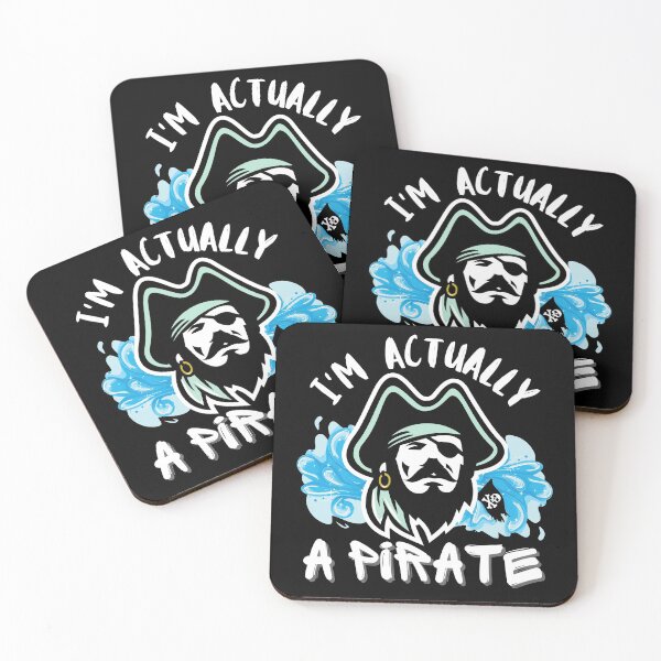 Item preview, Im Actually A Pirate, Holidays gift for Pirate Lovers designed and sold by AmazingEcraft.