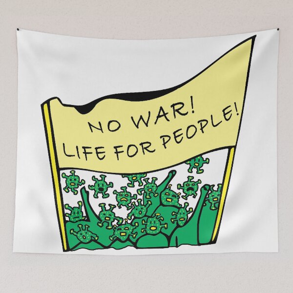 Item preview, coronavirus is on strike designed and sold by AvotArt.