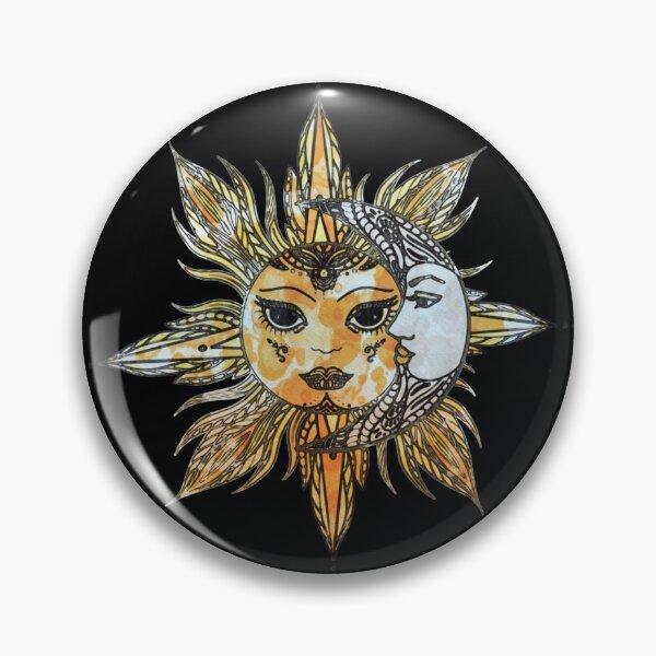 Item preview, Sun and moon astrology lovers designed and sold by Collagedream.