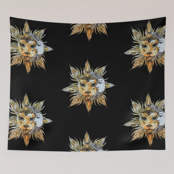 Item preview, Sun and moon astrology lovers designed and sold by Collagedream.