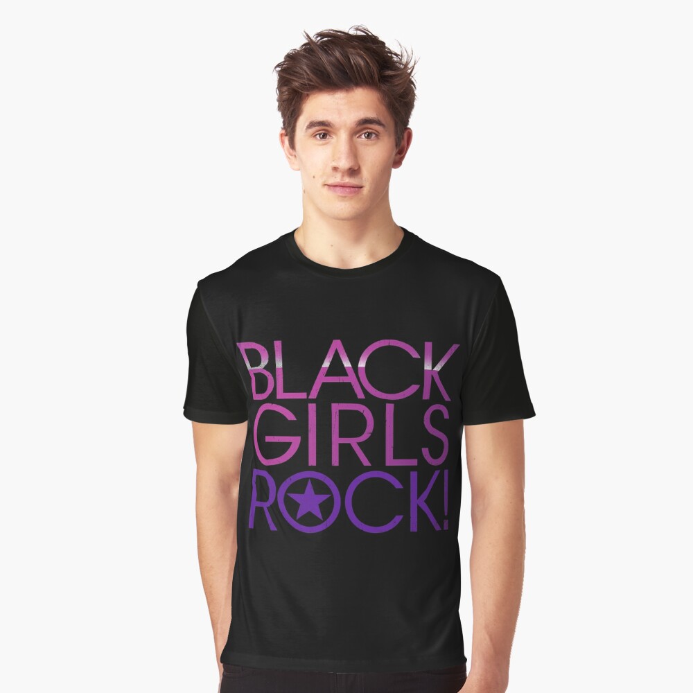 Purple Pretty Girls Rock T-Shirt