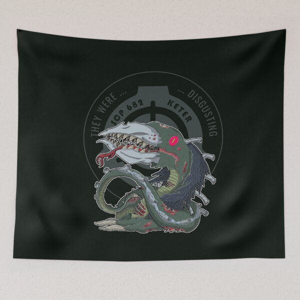 Item preview, SCP-682 Art designed and sold by brokengrin.