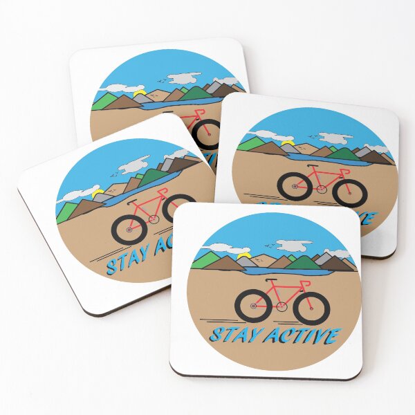 Item preview, Stay Active Bicycle Countryside designed and sold by JockArts.