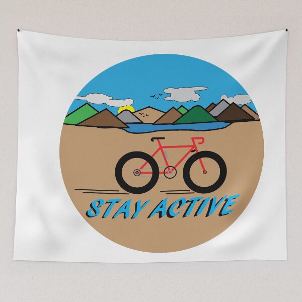 Item preview, Stay Active Bicycle Countryside designed and sold by JockArts.
