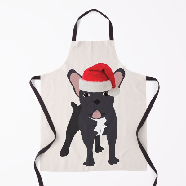 Item preview, French Bulldog Christmas Santa Frenchie Christmas Black Frenchie Gift designed and sold by FunShirtDesigns.