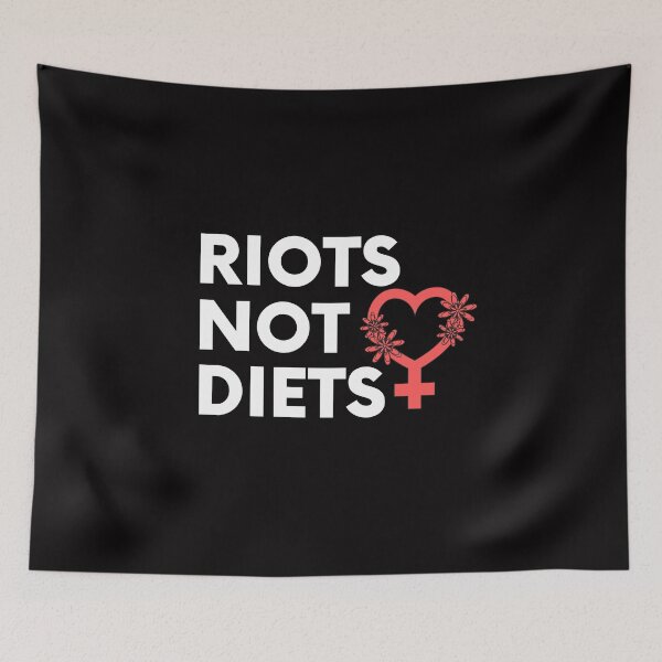 Item preview, riots not diets designed and sold by mikoala50.